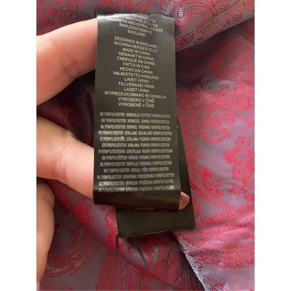 ModCloth Royal Monk Nautical Navy Madeline Coat sz 2X /18 NWT - Picture 8 of 9